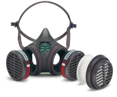 MOLDEX 8172 HALF MASK TWIN FILTER MOLDEX 8172 HALF MASK TWIN FILTER